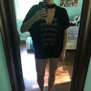 Express Cut Out Graphic Tee